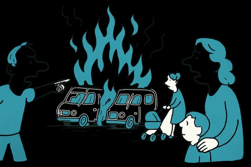 Incendio en el aparcamiento de Son Hugo: cuando una disputa vecinal se convierte en catástrofe