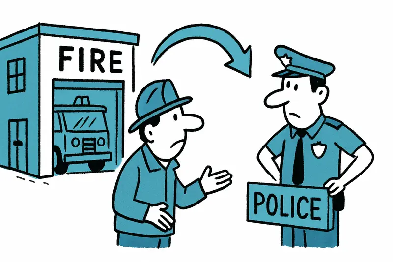 De estación de bomberos a comisaría: un paso — ¿pero cuál?