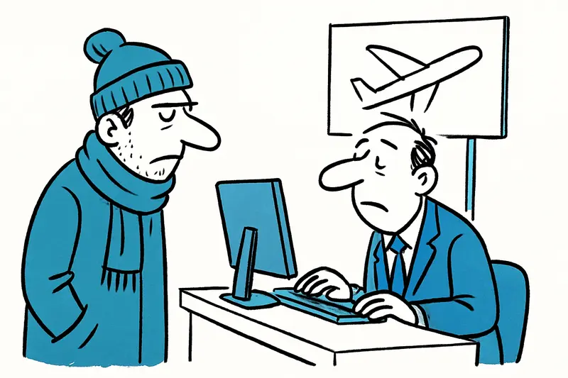 Frío en el mostrador: por qué los empleados del aeropuerto de Palma deben trabajar con chaqueta