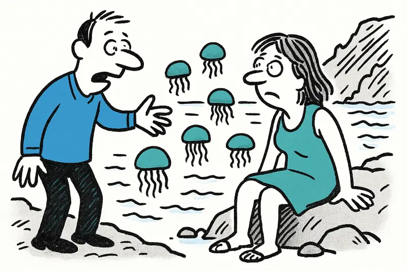 Medusas tempranas en Sa Foradada: una señal de alarma para el mar