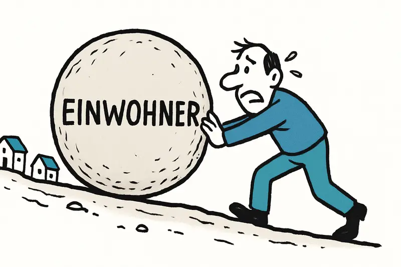 Cinco municipios pierden habitantes – ¿quién se queda atrás?