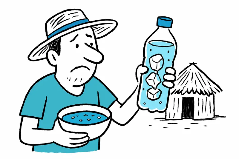Gazpacho, sombrero, botella congelada: Mallorca mantiene las cabezas más frescas a 40 grados