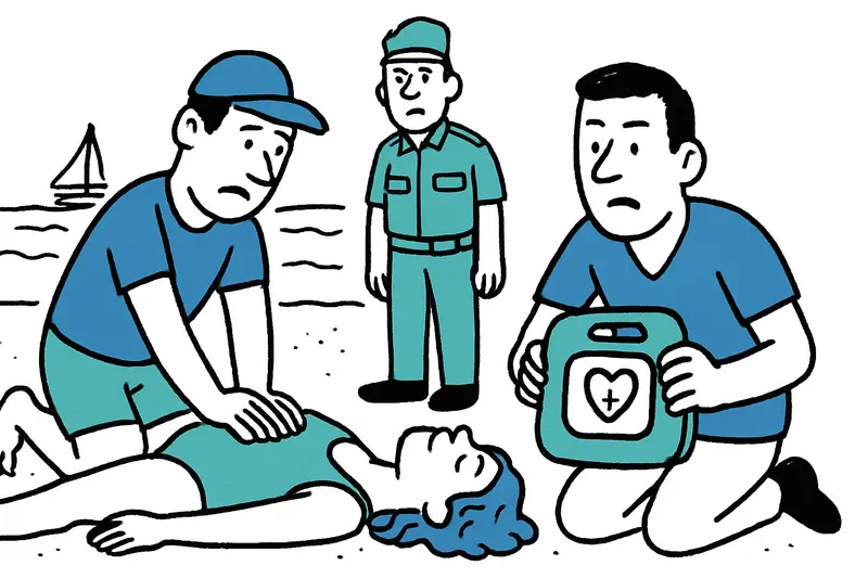 Rescatada en Cala Barques: Turista estabilizada tras paro cardiocirculatorio