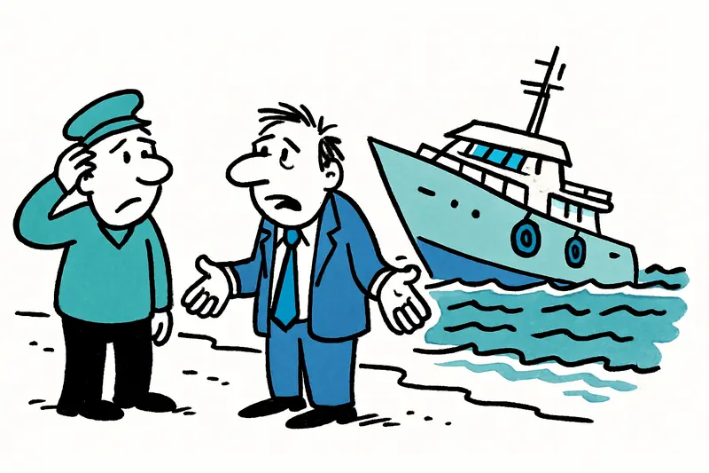 Yate encallado 'Acoa' en Son Servera: ¿quién paga cuando la responsabilidad está en la niebla?