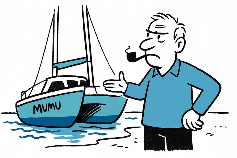 ¿Quién limpia? El hombre, su catamarán y la brecha en el sistema portuario de Alcúdia