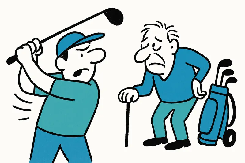 Golf saludable: cuándo el swing se convierte en trampa y cómo desactivarlo