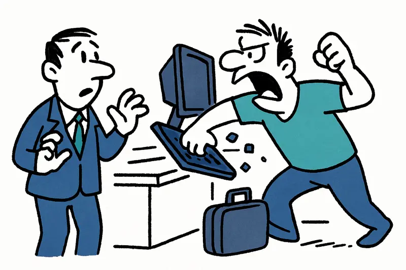 Violencia en la puerta de embarque: cuando un pasajero se descontrola — qué falta en el manejo de estos casos