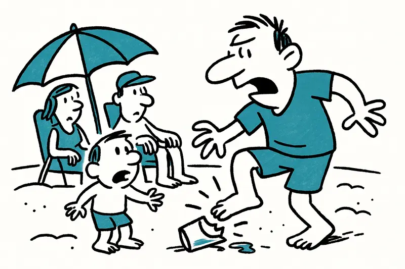Cuando un vidrio en la playa cambia el ánimo: lo que debemos aprender sobre seguridad y consideración en las playas
