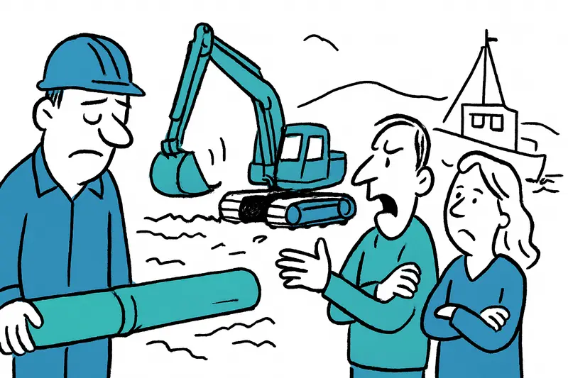 Gran obra en Puerto de Andratx: ¿Quién paga el precio por la renovación del alcantarillado?