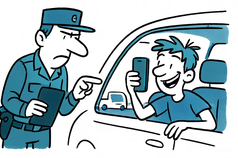 Guardia Civil y redes sociales: cuando posar en el asiento trasero provoca una denuncia