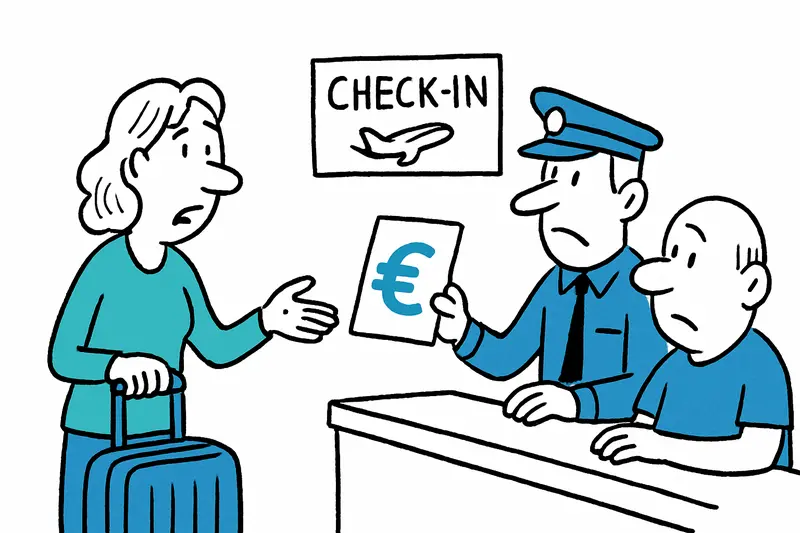 Orden de arresto en el check-in: Por qué dos viajeros en el aeropuerto de Colonia/Bonn de repente tuvieron que pagar