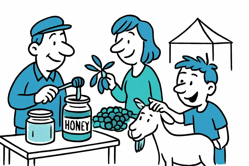 Mercados de otoño en Mallorca: miel, aceitunas y animales para acariciar el domingo