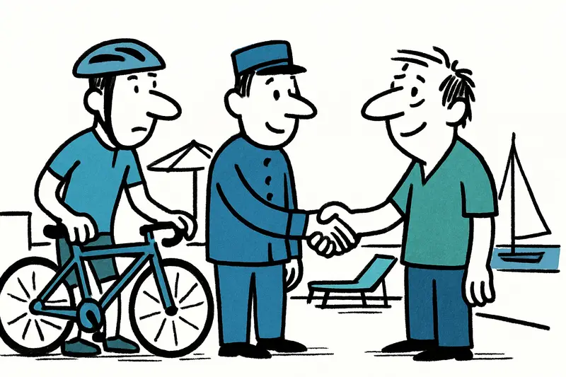 Hotel Eolo en Puerto de Pollensa: azotea, bicicletas de carretera y manos mallorquinas