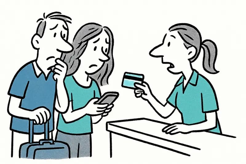 Cuando el hotel quiere ver la tarjeta de crédito: lo que los huéspedes deben saber en Mallorca