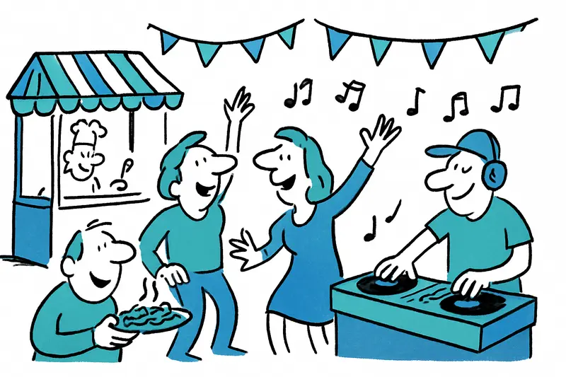 „Ya Era Hora": festival gastronómico llena el aparcamiento de Binissalem de aromas y música