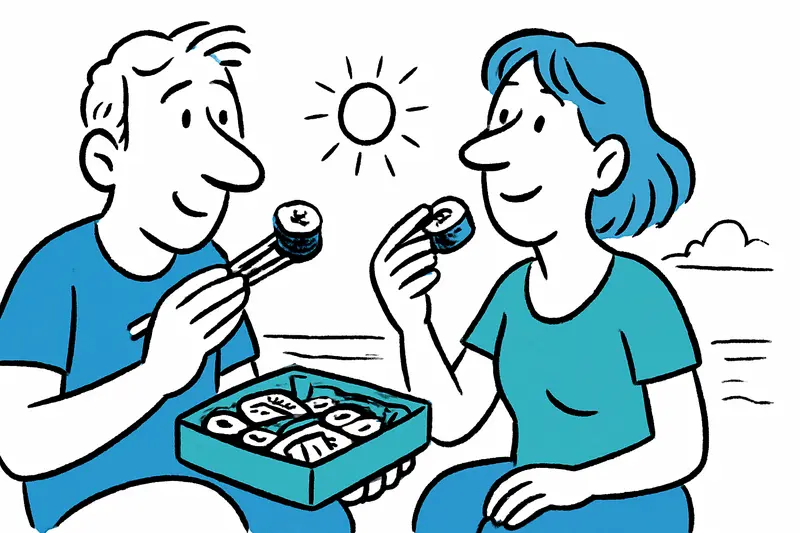 Cajas Bento de Janina: Sushi para llevar — pensado a la mallorquina, presentado a la japonesa