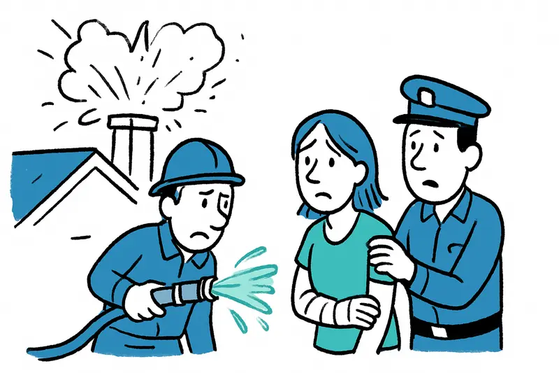 Explosión en la chimenea de Coll d’en Rabassa: dos heridos, entre ellos una joven de 18 años con quemaduras graves