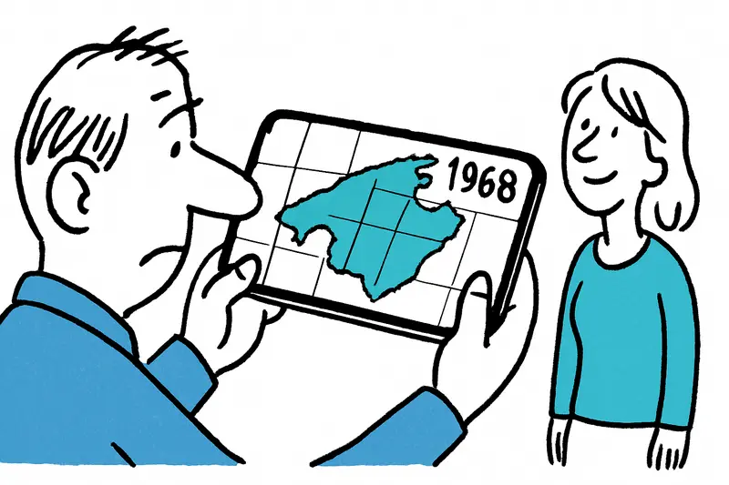 Nueva app de mapas del Consell muestra Mallorca desde la perspectiva aérea desde 1968