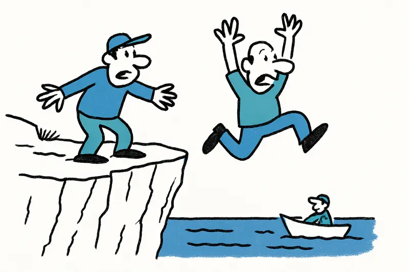 Salto en acantilados de la Serra: cuando la aventura pone en riesgo la conservación