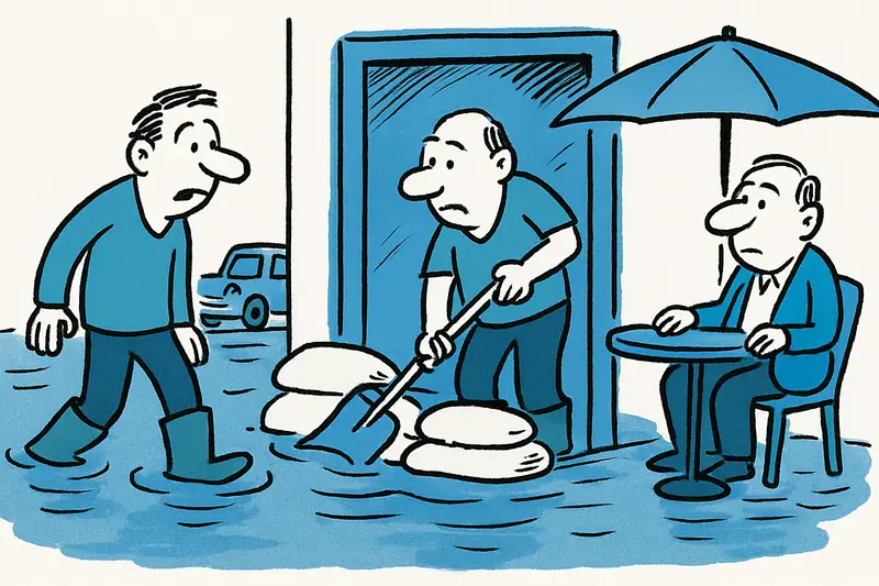 Agua a la altura de las rodillas en la Playa de Palma: ¿Qué hacer frente a las inundaciones recurrentes?