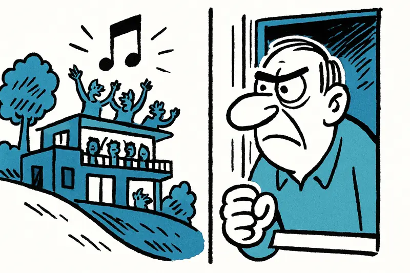 Ruido en Puntiró: cuando una villa de lujo se convierte en una fiesta permanente