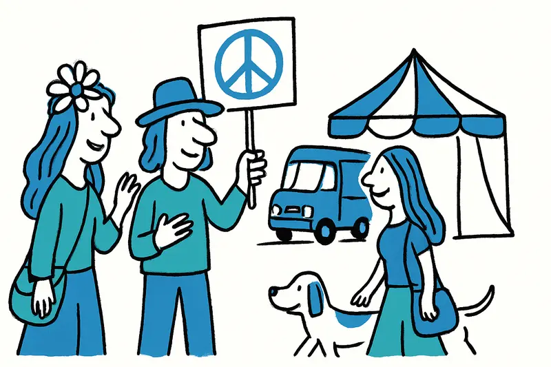 Las Dalias 'On The Road': ambiente hippie ibicenco en Santa Ponsa