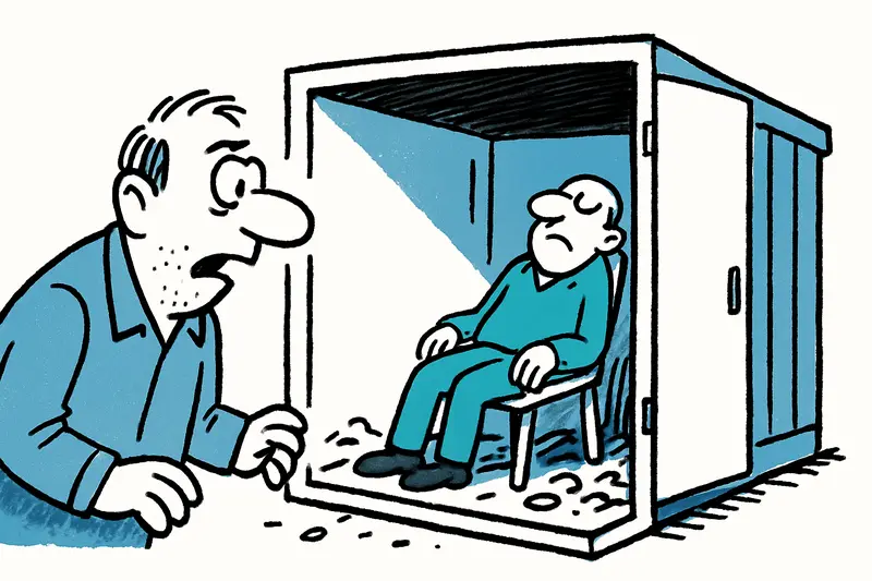 Aún estaba sentado en la silla: cadáver hallado en contenedor de un aserradero en Selva