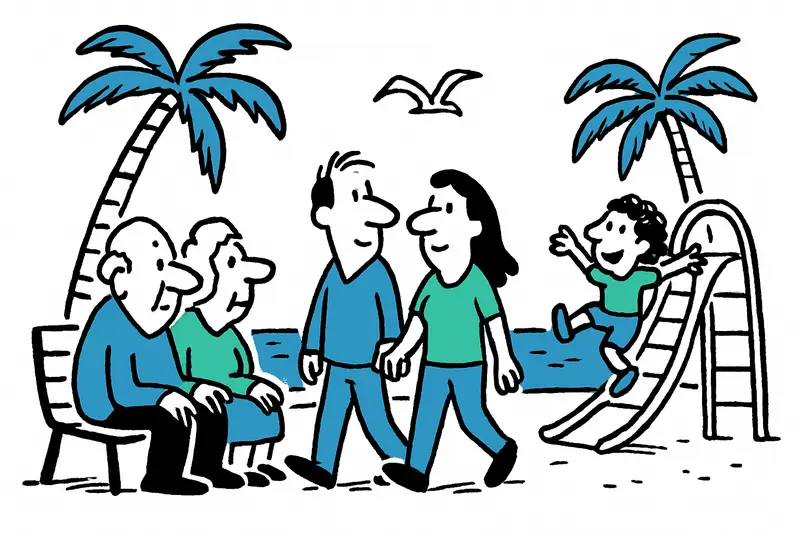 Magaluf muestra su cara: el nuevo Paseo Marítimo como punto de encuentro junto al mar