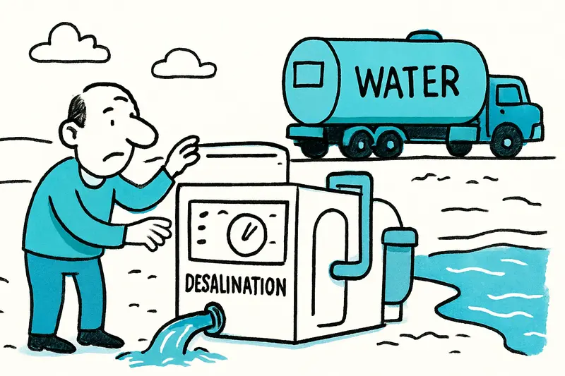 Cuando el mar se convierte en depósito de agua: Mallorca y la dependencia de las plantas desaladoras