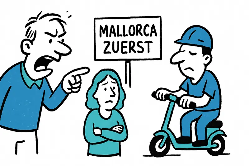 «Mallorca primero» — lemas populares, realidad complicada