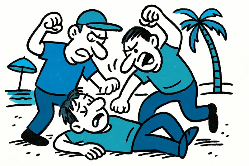 Pelea en la playa: joven de 25 años gravemente herido en la Playa de Palma