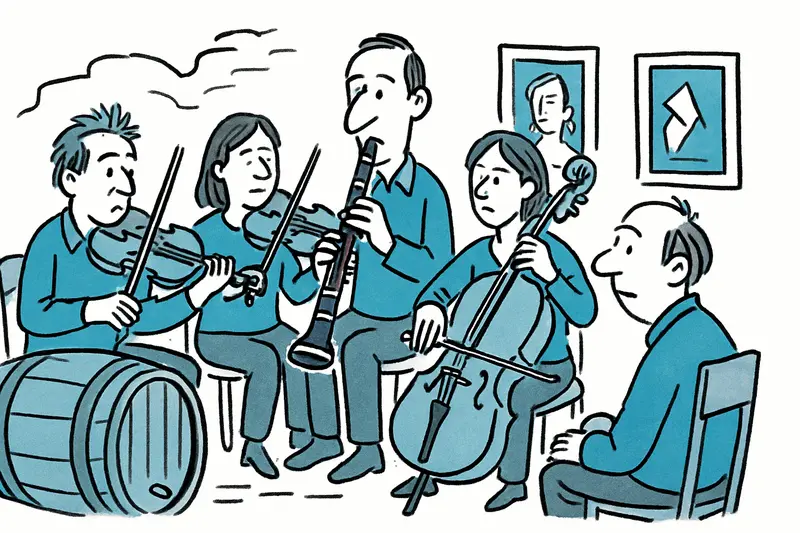 Matinée en la bodega: el quinteto para clarinete de Mozart entre barriles y cuadros