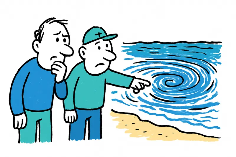 Cuando el mar tira: por qué los remolinos invernales de Mallorca deberían importarnos más