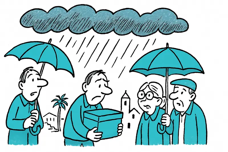 Varios días de lluvia en camino: ¿Qué tan preparada está Mallorca?