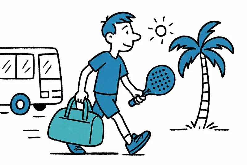 Con 16 años a Palma: Cómo un talento alemán del pádel busca sus oportunidades en la isla