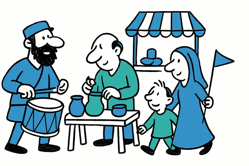 Mercado medieval en Capdepera: tambores, artesanía y tiempo en familia