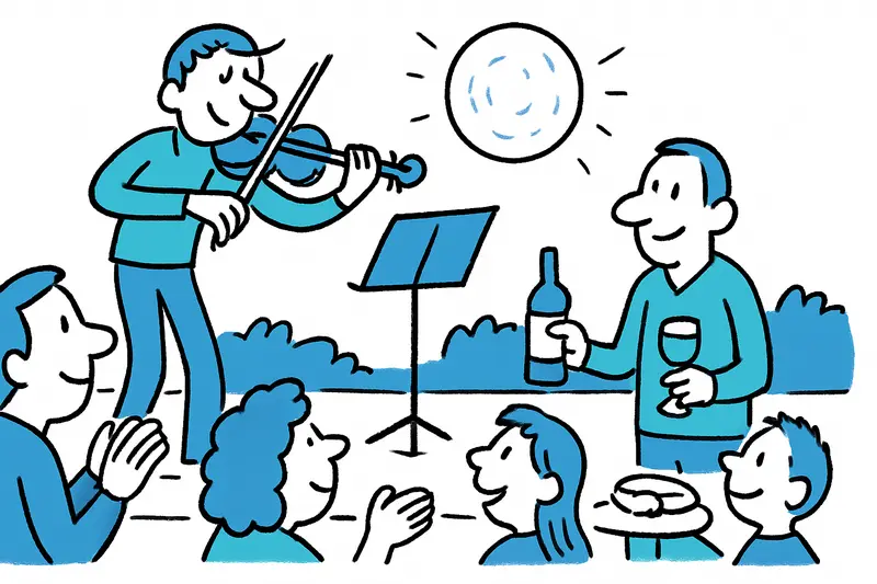 Concierto a la luz de la luna en Macià Batle: música de cine, vino y ayuda para niños