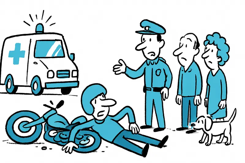 Accidente de motocicleta en Portals Nous: un siniestro y muchas preguntas sin respuesta