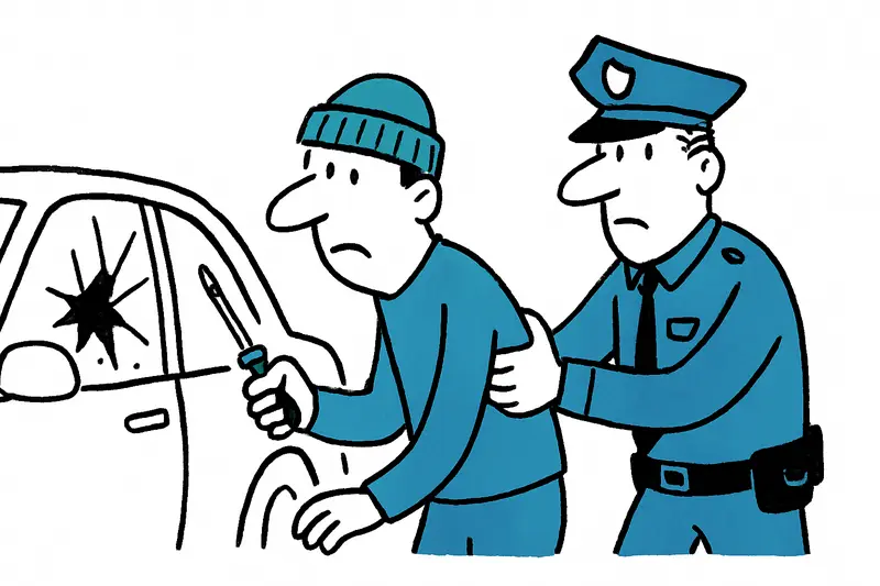 Presunto ladrón de coches en Palma: unos 40 vehículos afectados en Camp Redó y Cas Capiscol