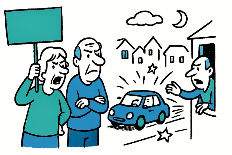 Carreras nocturnas en la Avinguda Mèxic: los vecinos exigen por fin tranquilidad