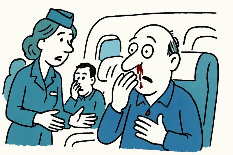 Sangrado nasal sobre las nubes: problema de presión en el vuelo Palma-Copenhague – ¿qué tan seguros estamos a bordo?