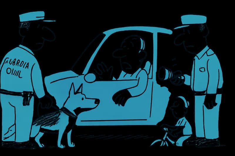 Reacción nerviosa en control de tráfico: por qué Campos no es solo un problema del perro detector