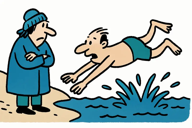 Baño de Año Nuevo en Mallorca: mar, coraje y una tradición en crecimiento