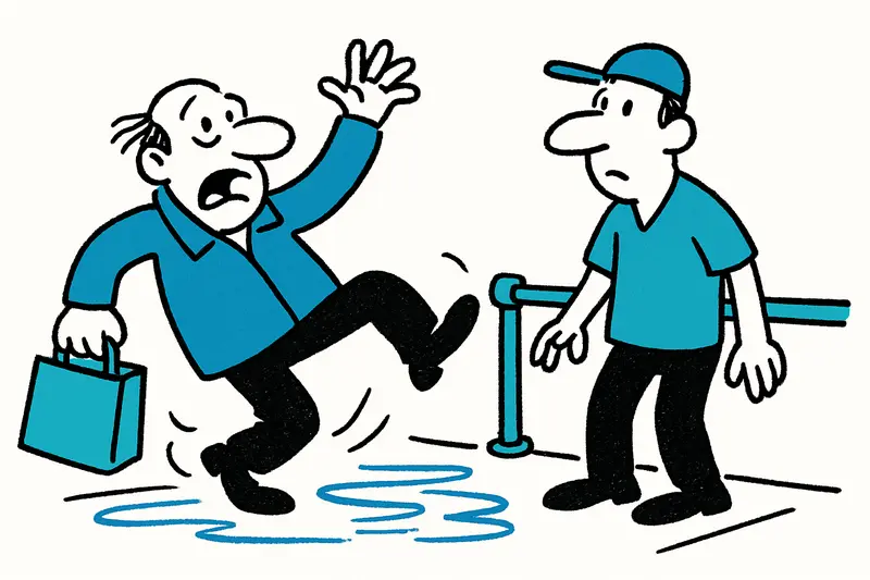 Vaya, peligro de resbalones: Nuredduna — ¿la acera más peligrosa de Palma?