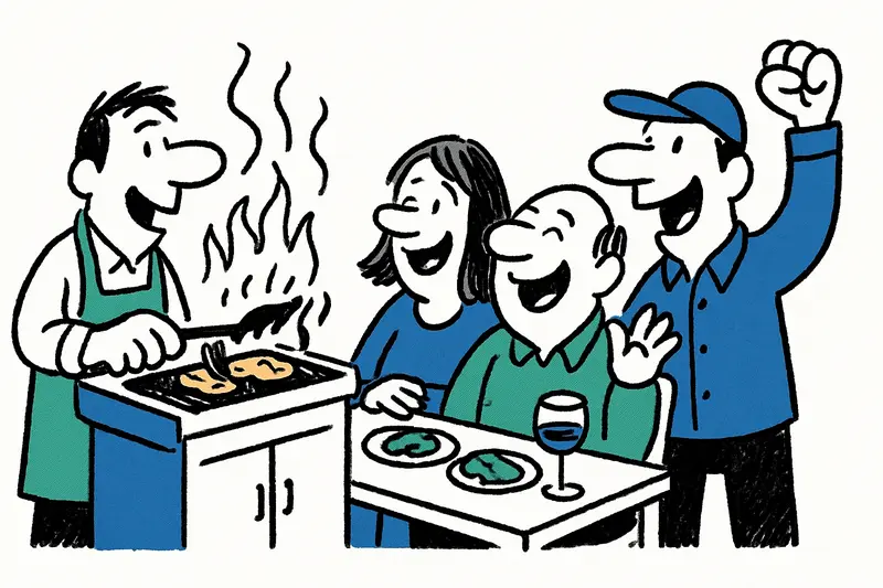 Cocinar al aire libre, reír, ganar: Días de cocinas exteriores en Llucmajor