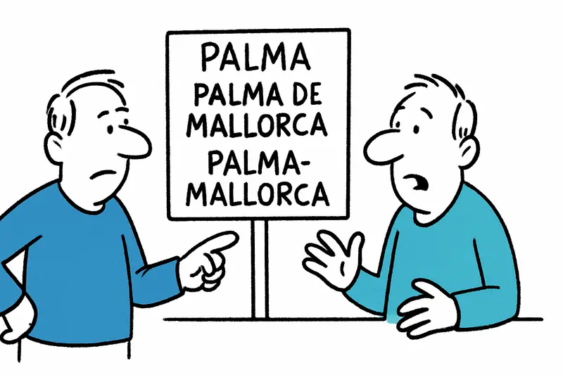 Palma, Palma de Mallorca, Palma-Mallorca: ¿De qué se trata realmente?