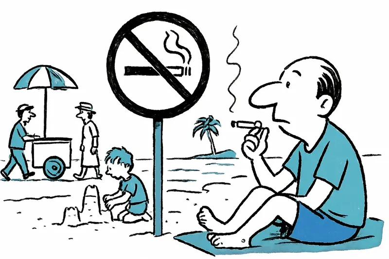 Palma amplía la prohibición de fumar en playas: ¿paso inteligente o solución de apariencia?