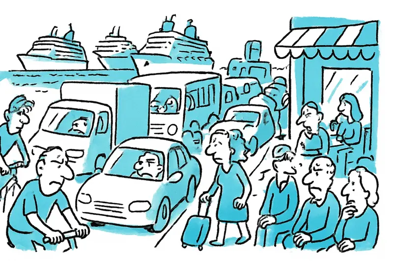 Cuando Palma se desborda: por qué el fin de semana largo paraliza la ciudad