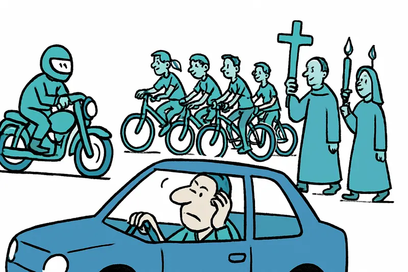 Atascos, desvíos, procesión: Palma prevé perturbaciones del tráfico