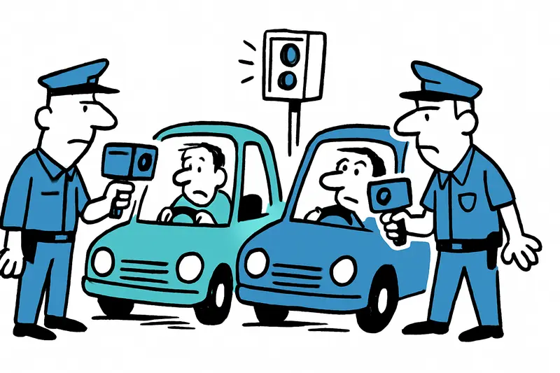 Cuatro controles en 500 metros: dónde en Palma multan ahora con más frecuencia